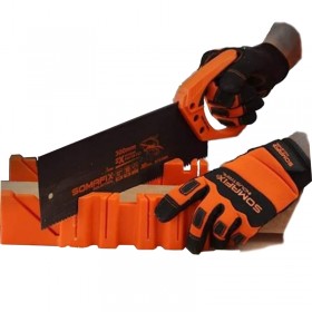 mitre box and back saw set
