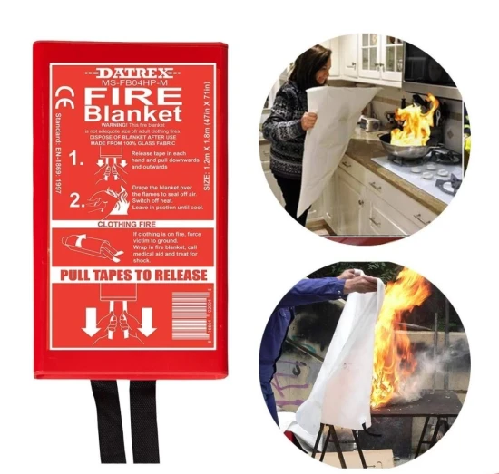 Fire Blanket for Emergencies – Fast & Effective Protection 1.2 × 1.8 meters