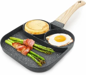 Multi-Use 3-in-1 Non-Stick Granite Frying Pan