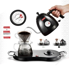 جهاز تحضير القهوة المختصة 800.0 ml 1000.0 W DLC-KT5135B اسود و فضي