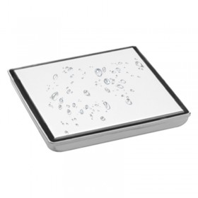 متر بالوعة صفايه مخفيه مربعه  20x20 سانتي بلاعه