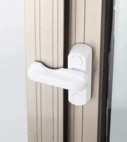 1pcs Plastic Steel Window Security Lock Buckle Anti-theft Limiter Zinc Alloy Child Safety Door and Window Lock Hardware
