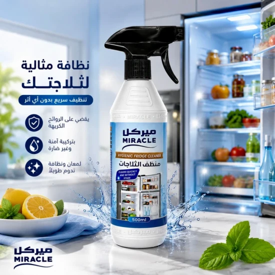 Miracle Fridge Cleaner & Sanitizer Spray T