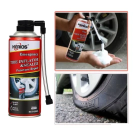 HERIOS Manufacturers Car Tire Sealant & Inflator 450ml