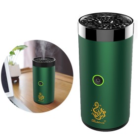 Mubkhar Rechargeable Electric Car Incense Burner Jumeirah - green