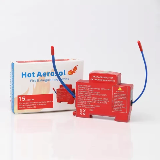 Hot Aerosol Fire Extinguishing Device Distribution Box Flame Retardant Automatic induction Quick Response Double-wire Pastable