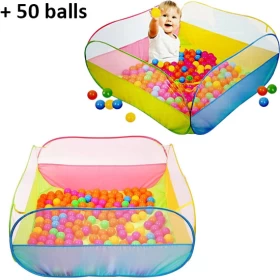 بركة الكرات مع 50 كره