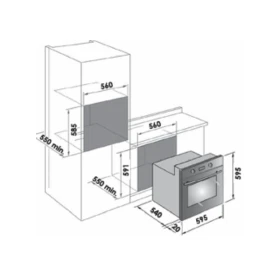 Electric Oven 60 cm - Built in